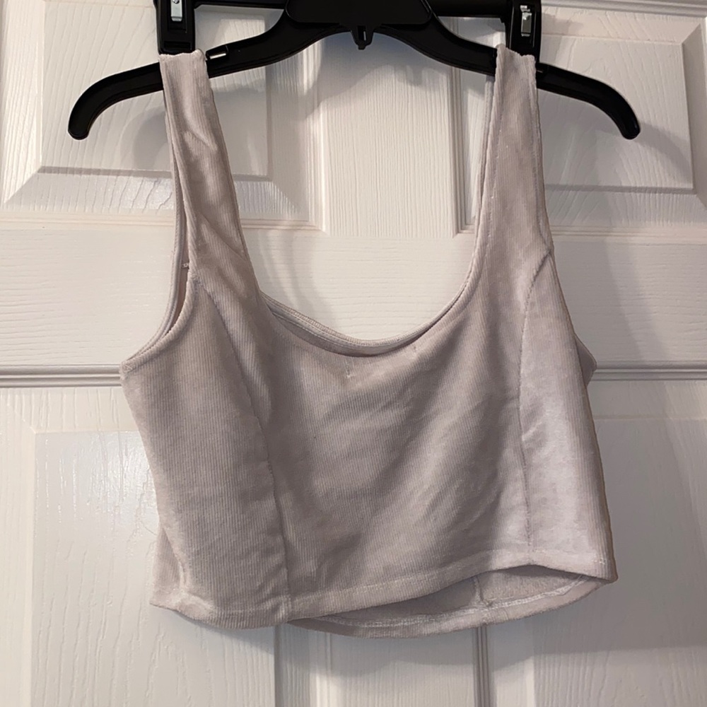 Soft, white tank top